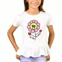 かわいいチャイルドフラワースケッチ