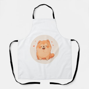 かわいいチャウクラシックチョーTシャツ(2) エプロン