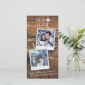 かわいいチャラ日ハヌカー2 – フォトホリデーカード (スタンド正面)