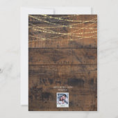 かわいいチャラ日1 – フォトホリデーハヌッカカード (裏面)