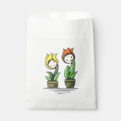 かわいいチューリップフレンズポットフレンズバッグ フェイバーバッグ (正面)