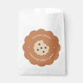 かわいいチョコチップクッキー 手作りパン屋 フェイバーバッグ (正面)
