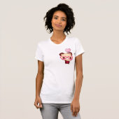 かわいいチョコレートくま Tシャツ (正面フル)