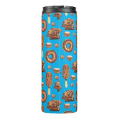 かわいいチョコレートスイーツアイスクリームドナートモノグラム タンブラー (裏面)