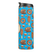 かわいいチョコレートスイーツアイスクリームドナートモノグラム タンブラー (回転右)