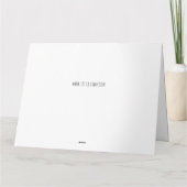 かわいいチョコレートチップクッキーの友人 カード (裏面)