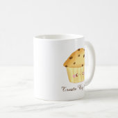 かわいいチョコレートチップマフィン コーヒーマグカップ (正面右)
