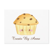 かわいいチョコレートチップマフィン