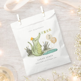 かわいいチョムアリゲーターインスワンプエイジ誕生日 フェイバーバッグ