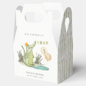 かわいいチョムアリゲーターインスワンプエイジ誕生日 フェイバーボックス (オープン)