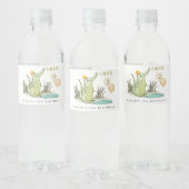 かわいいチョムアリゲーターインスワンプエイジ誕生日 ペットボトルラベル (ボトル)