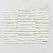 かわいいチョムアリゲーターインスワンプエイジ誕生日 ポストカード (裏面)