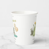 かわいいチョムアリゲーターインスワンプエイジ誕生日 紙コップ (左)