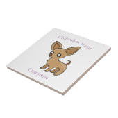 かわいいチワフアママアートサンダー_コーブ タイル (側面)