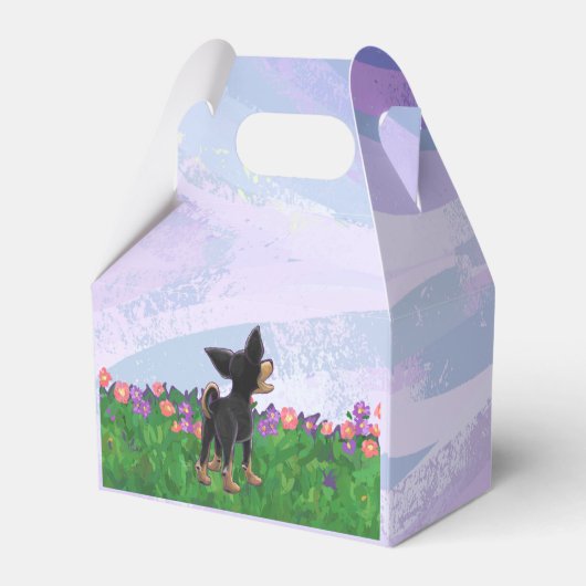 かわいいチワホアギフト&アクセサリー フェイバーボックス (裏面サイド)