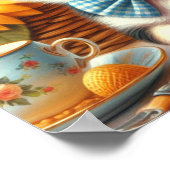 かわいいチワホアパピー ポスター (角)