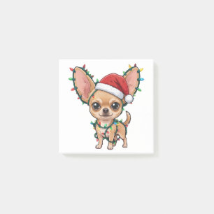 かわいいチワワのあったかクリスマスセーター ポストイット