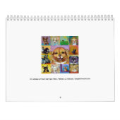 かわいいチワワのカレンダー犬の芸術2011 (過去年) カレンダー (裏面)