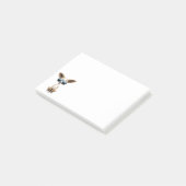 かわいいチワワの子犬の身に着けているサングラス ポストイット (アングル)