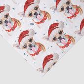 かわいいチワワの犬のクリスマスパターン 薄葉紙 (詳細)