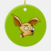 かわいいチワワ セラミックオーナメント (裏面)