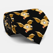 かわいいチワワ ネクタイ (ロール)