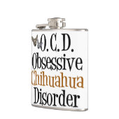 かわいいチワワ フラスク (左)