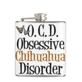 かわいいチワワ フラスク (正面)