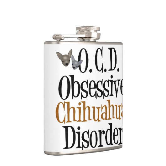 かわいいチワワ フラスク (右)