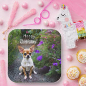 かわいいチワワ ペーパープレート (パーティー)