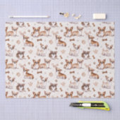 かわいいチワワ 薄葉紙 (クラフト)