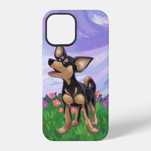 かわいいチワワ iPhoneケース (裏面)