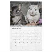 かわいいチンチラのカレンダー2011年 カレンダー (2月 2027)