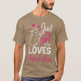 かわいいチンチラのグッズ かわいい男の子 Tシャツ