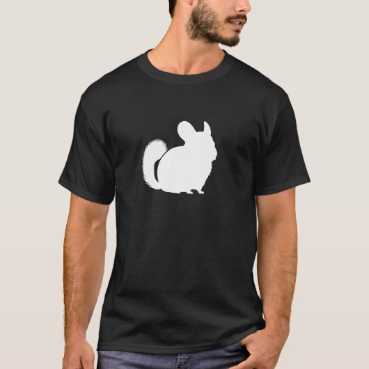 かわいいチンチラ - ペット Tシャツ (正面)