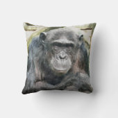 かわいいチンパンジー クッション (裏面)