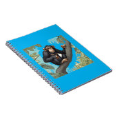 かわいいチンパンジー ノートブック (右側)