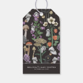 かわいいチークア・ブーのハロウィーンの赤ちゃんシャワー特典 ギフトタグ (裏面)