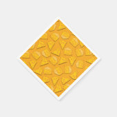 かわいいチーズウェッジキッズ1st誕生日パーティー スタンダードカクテルナプキン (角)