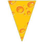 かわいいチーズウェッジキッズ1st誕生日パーティー バンティングフラッグ (第3の旗)