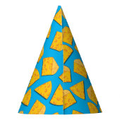 かわいいチーズウェッジキッズ1st誕生日パーティー パーティーハット (裏面)