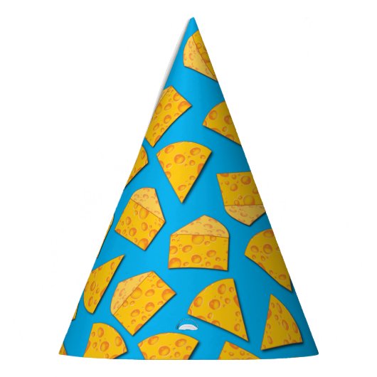 かわいいチーズウェッジキッズ1st誕生日パーティー パーティーハット (左)