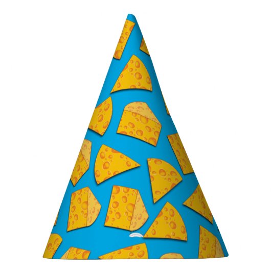 かわいいチーズウェッジキッズ1st誕生日パーティー パーティーハット (右)