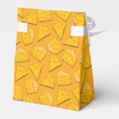 かわいいチーズウェッジキッズ1st誕生日パーティー フェイバーボックス (裏面サイド)