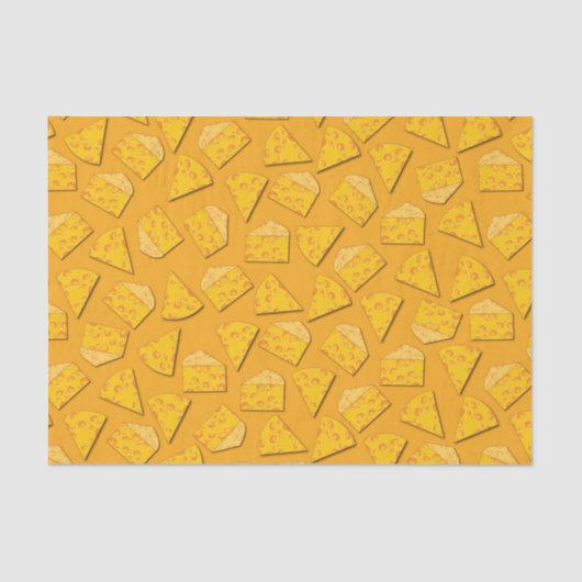 かわいいチーズウェッジキッズ1st誕生日パーティー 薄葉紙 (正面)