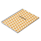 かわいいチーズバーガー ノートブック (左側)