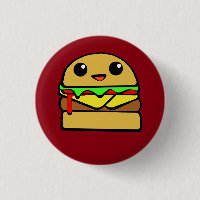 かわいいチーズバーガー