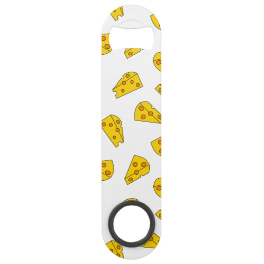 かわいいチーズパターン スピード栓抜き (正面)