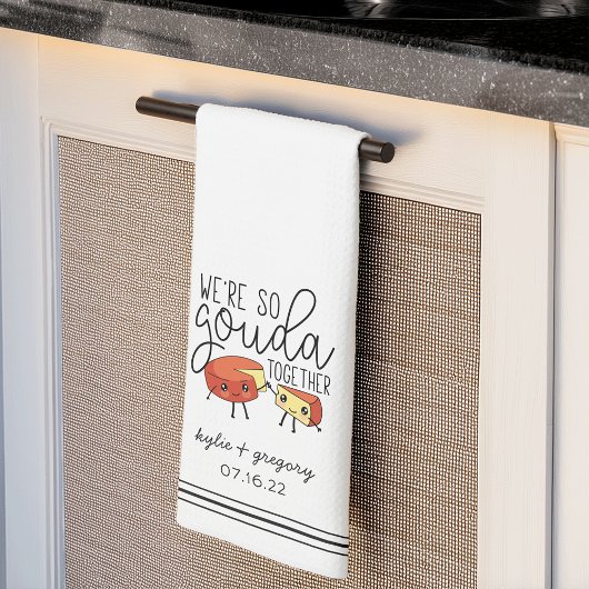 かわいいチーズパンと一緒におもしろいすごいわ キッチンタオル