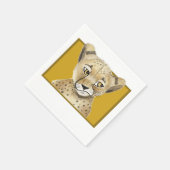 かわいいチーズ スタンダードカクテルナプキン (角)